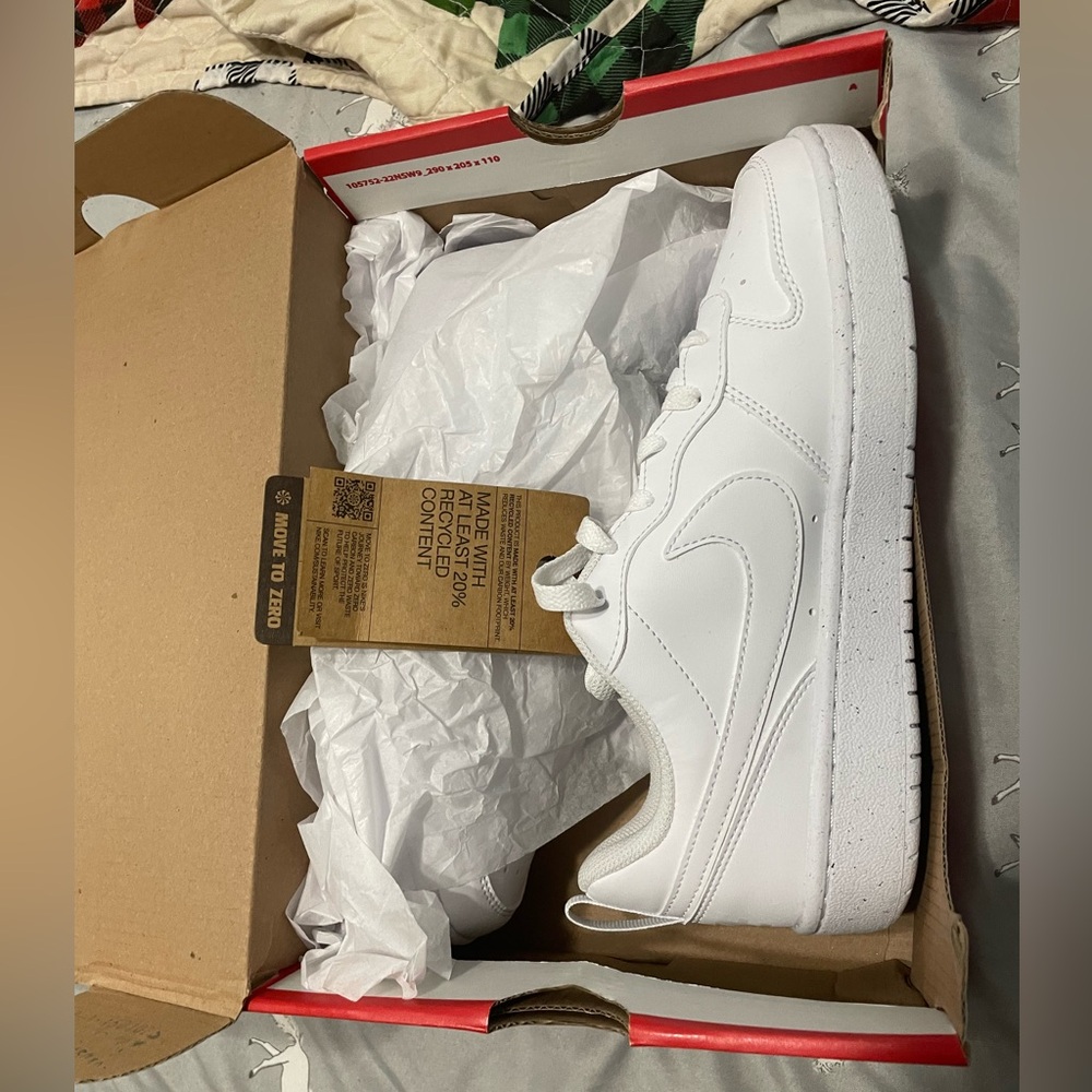 Nike Red and White Shoe Box